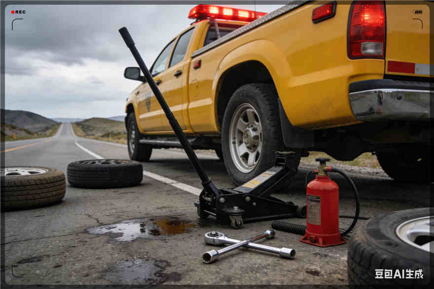 乌中旗爆胎道路救援-汽车换轮胎